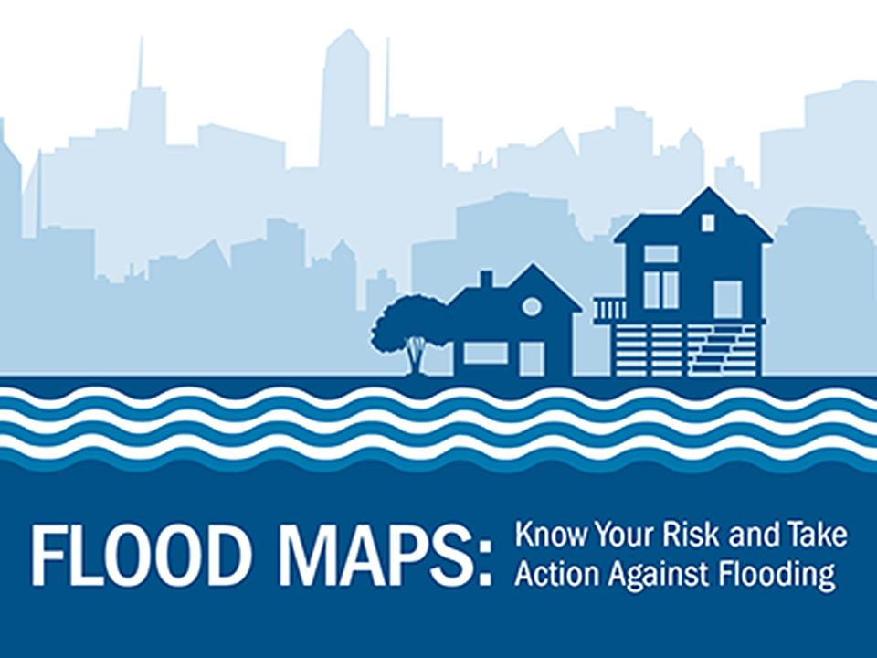 Flood Maps Illustration