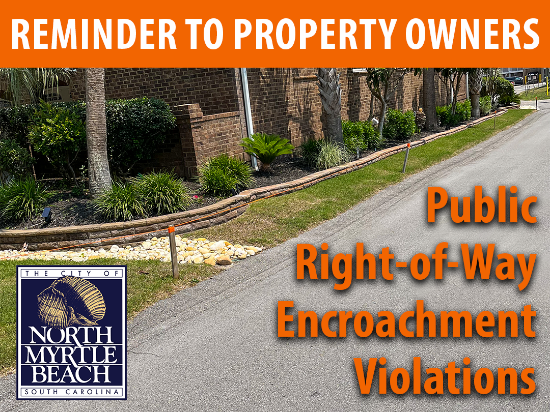 Public Right-of-Way Encroachment Violaitons