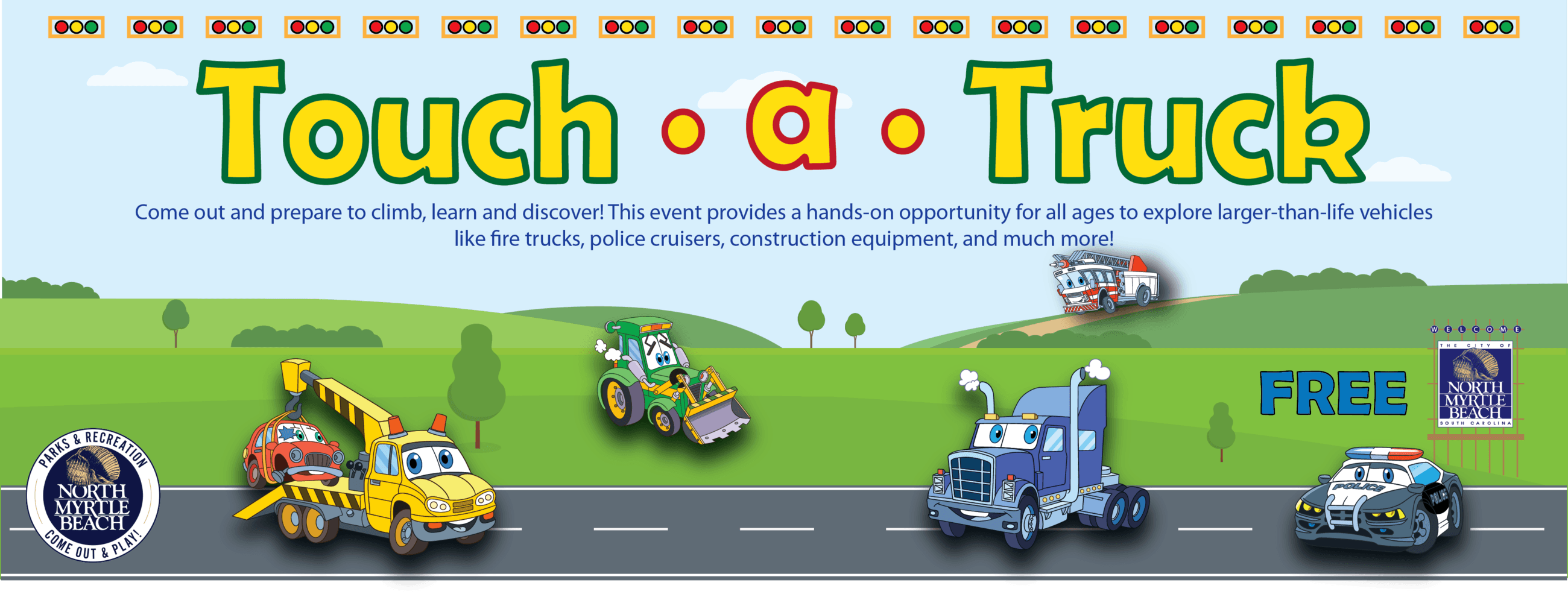 Touch a Truck FB Profile Cover Photo General